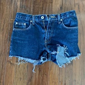 high waisted mom shorts vintage